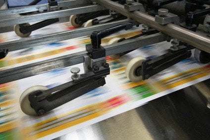 machine d'imprimerie