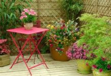 Meubles de jardin en bois pour l’hiver meuble